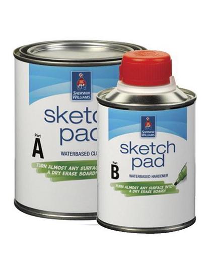 Маркерная доска 2-х комп. SKETCH PAD Dry Erase Clear Gloss Coating